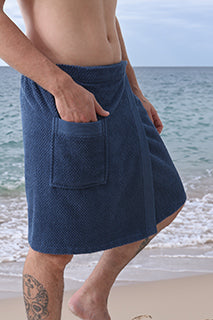 Close-up of a SEYANTE Oeko-Tex certified 100% Turkish Cotton Terry Cloth Towel Wraps