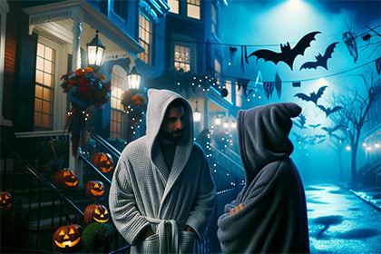 Spooky Halloween robes