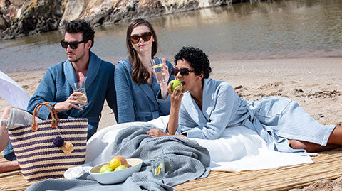 Turkish Cotton Waffle Robes